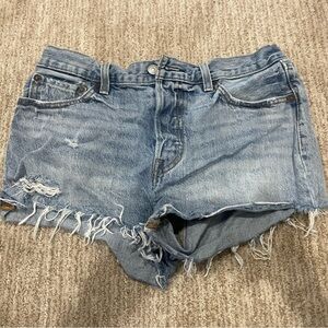 Levis 501 button fly shorts size 29